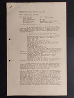 KLM kennisgeving motor-afdeeling no.718 uit 1933 (K1015), Ophalen of Verzenden, Gebruikt, Boek of Tijdschrift