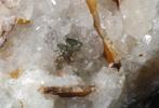 Groene SKORODIET kristallen uit de Clara mijn, Duitsland., Verzamelen, Mineralen en Fossielen, Ophalen of Verzenden, Mineraal