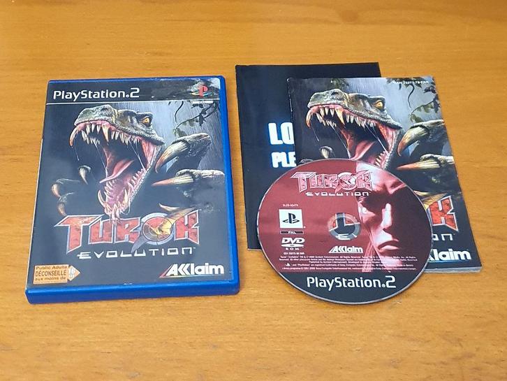 PS2 | Turok Evolution, Spelcomputers en Games, Games | Sony PlayStation 2, Gebruikt, Racen en Vliegen, 1 speler, Vanaf 16 jaar