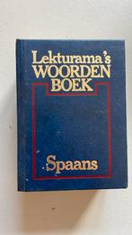 Spaans woordenboek lekturama, Ophalen of Verzenden, Zo goed als nieuw
