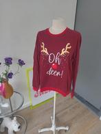Kerst trui Oh Dear maat XL, Ophalen, Zo goed als nieuw, Maat 46/48 (XL) of groter, Rood