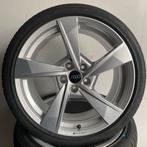 NIEUW 19” Originele Audi Sport A4 S4 Velgen + Zomerbanden, Auto-onderdelen, Banden en Velgen, 19 inch, 245 mm, Banden en Velgen