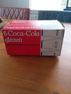 Vintage Coca-Cola Glazen Set - 6 Stuks, Glas of Glazen, Ophalen of Verzenden, Overige stijlen, Glas