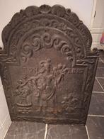 Gietijzeren haardplaat., Ophalen