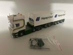 Tekno Scania containertransport Patrick VD Hoeven, Hobby en Vrije tijd, Modelauto's | 1:50, Ophalen of Verzenden, Nieuw, Bus of Vrachtwagen