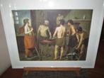 Poster in Lijst Schilderij Apollo i smederij Diego Velazquez, Ophalen