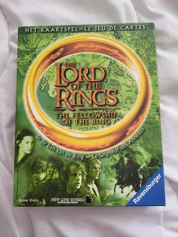 kaartspel lord of the rings: fellowship of the rings beschikbaar voor biedingen