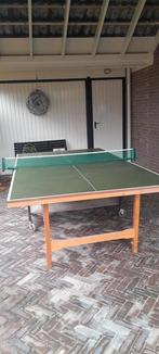 Heemskerk tafeltennistafel IZGS, Sport en Fitness, Tafeltennis, Ophalen, Gebruikt, Tafel Outdoor, Inklapbaar