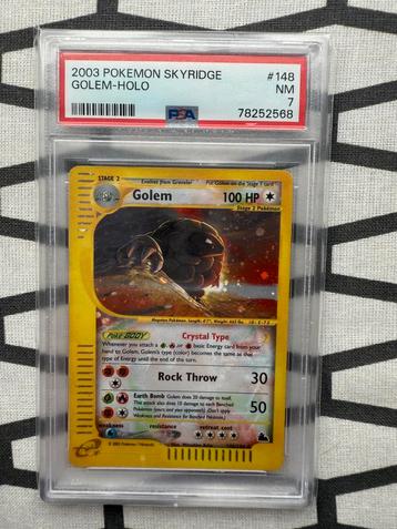 GOLEM | SKYRIDGE | 148/144 | CRYSTAL | HOLO | PSA 7 beschikbaar voor biedingen