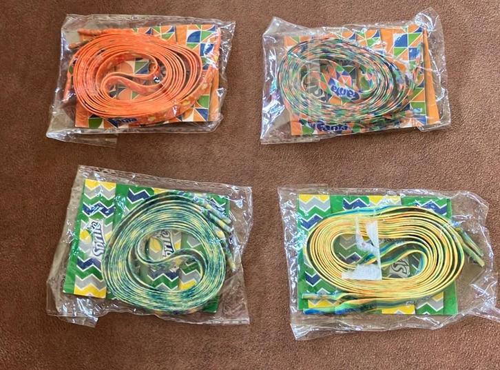 Groene veters sprite collector item NIET in NL verkrijgbaar, Verzamelen, Sportartikelen en Voetbal, Nieuw, Overige typen, Buitenlandse clubs