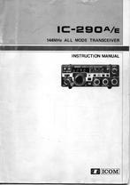 Manual ICOM 290 A/E, Telecommunicatie, Gebruikt, Ophalen of Verzenden, Zender en Ontvanger