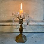 Druppelvanger/ bobeche nr 2 *tres jolie duiven*, Verzenden, Kristal