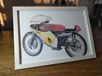 Poster Honda 50 2 RC 114 1965, Ophalen of Verzenden, Nieuw