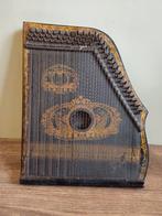 Antiek Zither tafel harp, Gebruikt, Ophalen of Verzenden