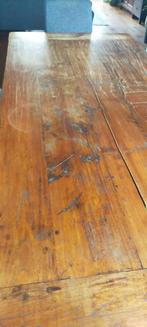 Eet tafel, Huis en Inrichting, Ophalen, Gebruikt, Teakhout, 200 cm of meer