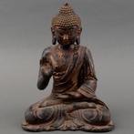 18e eeuws boeddha brons verguld, Ophalen of Verzenden, Zo goed als nieuw