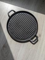 Gietijzeren Grillpan, Koekenpan of Braadpan, Zo goed als nieuw, Ophalen, Gietijzer