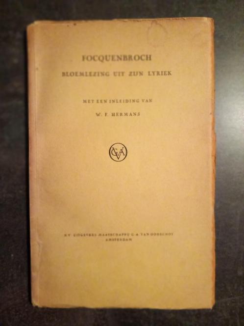 Hermans Willem Frederik - Focquenbroch - 1946, Boeken, Literatuur, Gelezen, Nederland, Ophalen of Verzenden