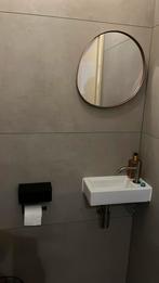 Wc rolhouder met opbergvak zwart Nieuw!, Minder dan 50 cm, Overige typen, Nieuw, Ophalen of Verzenden