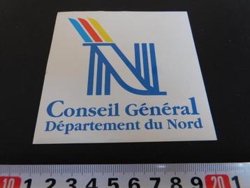 sticker Conseil Général Département du Nord  DK1270  beschikbaar voor biedingen