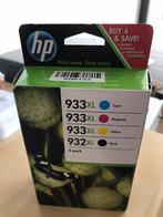 HP 932XL Black/933XL Cyan/Magenta/Yellow 4-pack Original Ink, Nieuw, Cartridge, HP, Ophalen of Verzenden