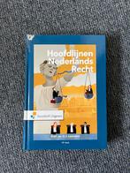 C.J. Loonstra - Hoofdlijnen Nederlands recht, Boeken, Studieboeken en Cursussen, C.J. Loonstra, Ophalen of Verzenden, Zo goed als nieuw