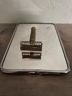 Vintage Scheermes met Spiegel, Ophalen of Verzenden