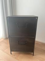 Metalen ladekast, Ophalen, Minder dan 50 cm, Gebruikt, 1 of 2 laden