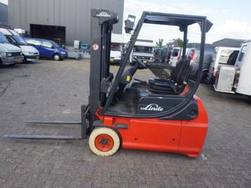 linde elektrische heftruck nieuwe banden met lader  beschikbaar voor biedingen