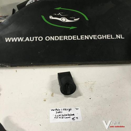 Vw Polo 1.6 16v gti 3 drs 2001  Lichtschakelaar met mistlamp, Auto-onderdelen, Dashboard en Schakelaars, Gebruikt, Ophalen of Verzenden