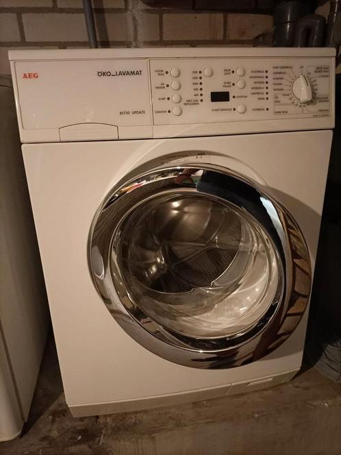 AEG ÖKO_LAVAMAT 85730 Wasmachine, Witgoed en Apparatuur, Wasmachines, Gebruikt, Voorlader, 1200 tot 1600 toeren, Kort programma