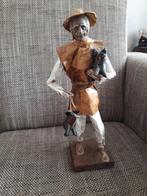 Papier maché  mannetje, Ophalen