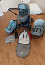 Complete Easywalker Harvey2 Combiwagen + Maxi-Cosi Cabriofix, Gebruikt, Combiwagen, Verstelbare duwstang, Ophalen