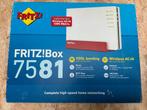 AVM FRITZ!Box 7581 Bonding VDSL/DSL WiFi AC Router, Ophalen of Verzenden, Zo goed als nieuw, FritzBox Fritz!Box