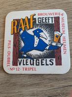 Bierviltje Raaf brouwerij geeft vleugels, Verzamelen, Biermerken, Ophalen of Verzenden, Zo goed als nieuw, Viltje(s), Overige merken