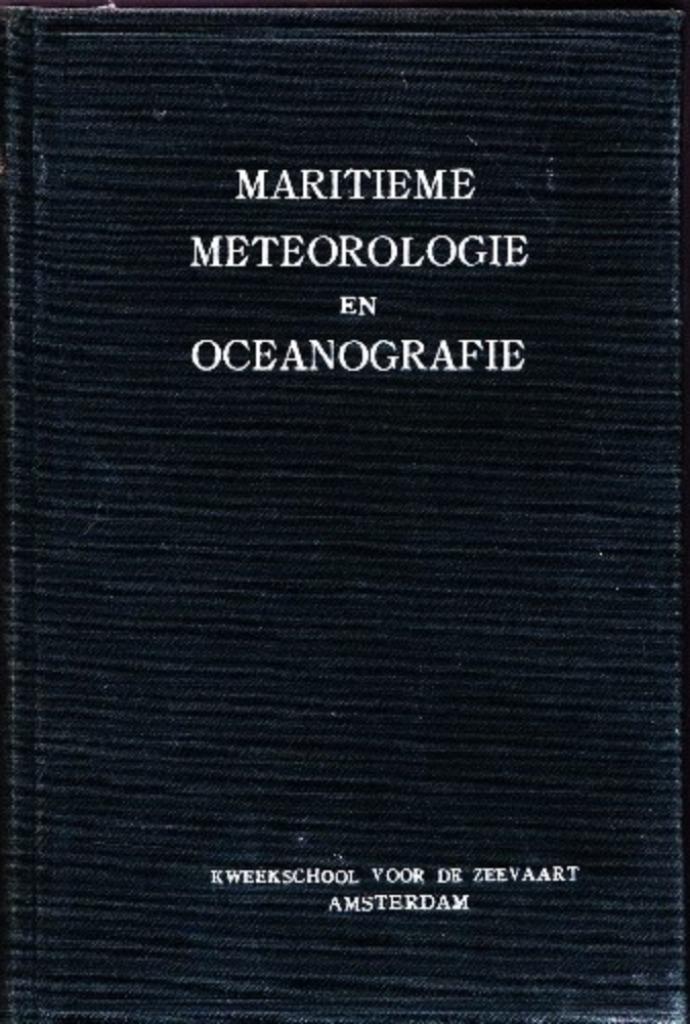 Bossen - Maritieme meteorologie en oceanografie, Verzamelen, Scheepvaart, Gebruikt, Boek of Tijdschrift, Ophalen