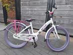 Alpina girlpower meisjes fiets roze wit paars 22 inch, Fietsen en Brommers, Fietsen | Meisjes, Ophalen, 22 inch, Alpina, Handrem