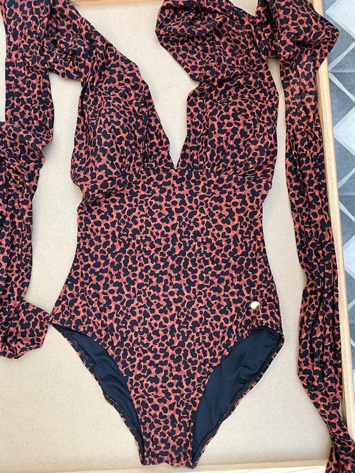 BadpakVan TC Wow Multiway Panter motief Maat 40, Kleding | Dames, Badmode en Zwemkleding, Nieuw, Badpak, Bruin, Ophalen of Verzenden