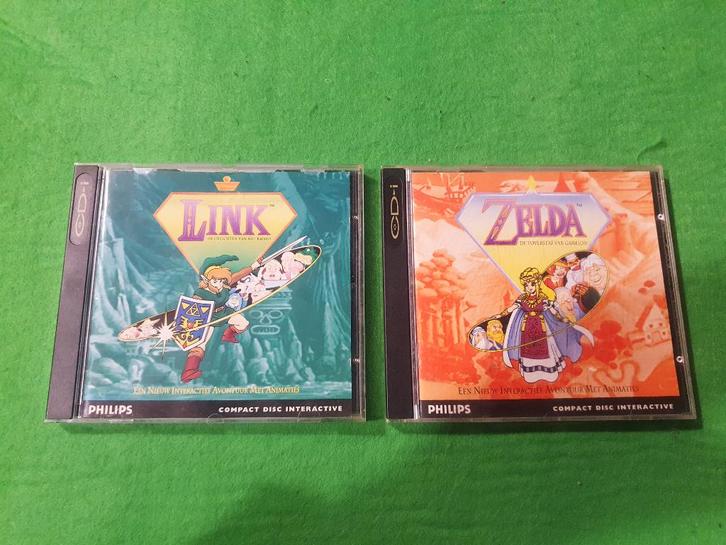 Link + Zelda (Nederlandstalig) Philips CD-i, Spelcomputers en Games, Games | Overige, Gebruikt, Avontuur en Actie, 1 speler, Vanaf 3 jaar
