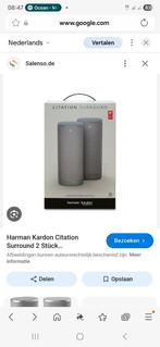 Gezocht harman kardon citation suround speakers, Audio, Tv en Foto, Luidsprekers, Ophalen of Verzenden