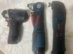3x bosch blauw professional haaks, slagschroef. multitool12v, Doe-het-zelf en Verbouw, Gereedschap | Boormachines, Ophalen, 600 watt of meer