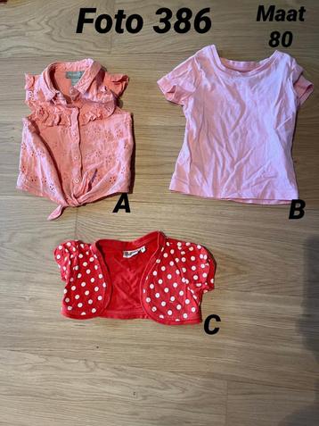 Shirt meisje maat 80 zgan style 386* beschikbaar voor biedingen