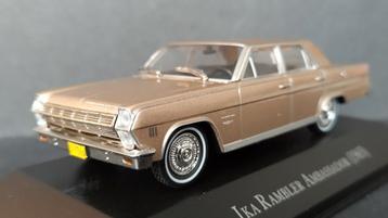 Renault ika  Rambler 1965 1:43 Magazine Argentinië Pol  beschikbaar voor biedingen