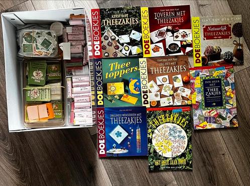 Theezakjes kaarten maken / knutselen, Boeken, Hobby en Vrije tijd, Zo goed als nieuw, Ophalen of Verzenden