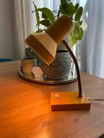 Vintage oker gele bureaulamp/tafellamp Hala Zeist?, Antiek en Kunst, Antiek | Lampen, Ophalen of Verzenden