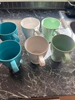 7 IKEA Mokken - Pastel Kleuren, Huis en Inrichting, Keramiek, Ophalen of Verzenden, Zo goed als nieuw, Effen