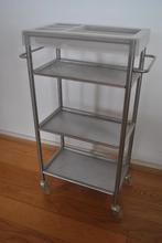 Trolley, rvs, Ikea, Ophalen, Zo goed als nieuw