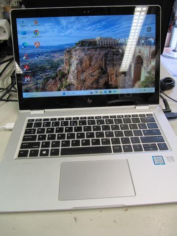 HP ELITEBOOK X360 1030 G2.(Touchscreen)(Zgan)Core i5,8Gb,SSD beschikbaar voor biedingen