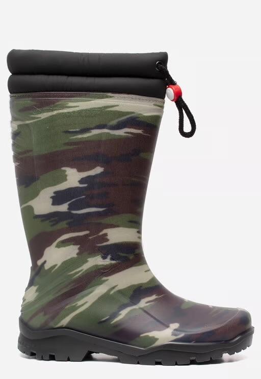 Dunlop Thermolaarzen/ sneeuw laarzen Legerprint Maat 37, Ophalen, Jongen of Meisje