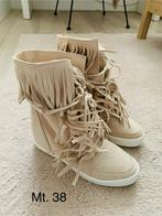 Nieuw Helbut Boho Laarzen Franje Suède Camel Mt. 38 Nieuw, Ophalen of Verzenden, Nieuw